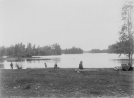 Utsikt över Älvsjön